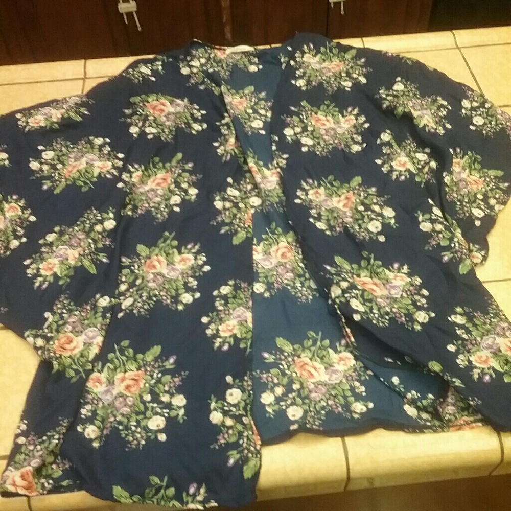 Floral kimono