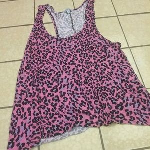 Leopard Charlotte Russe tank top