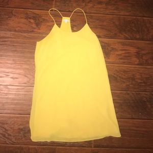 Mustard yellow dress!