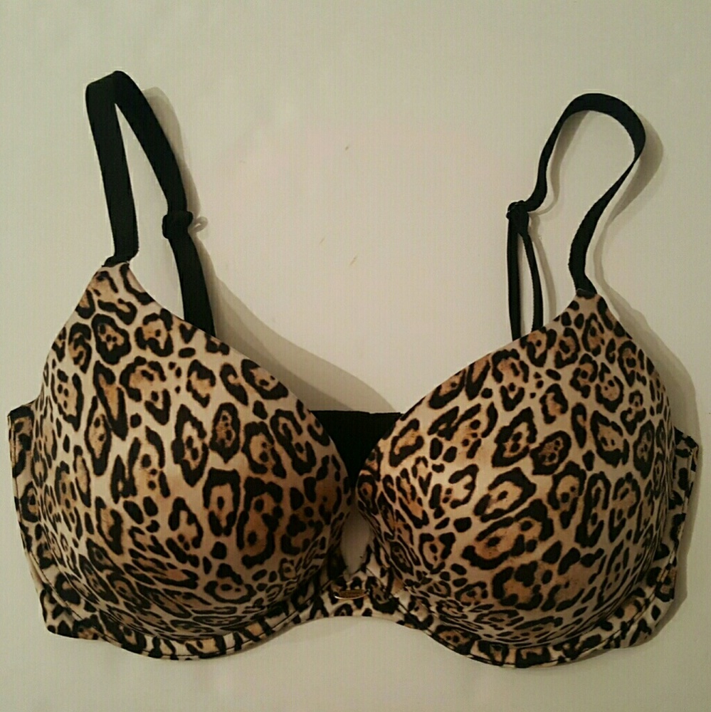Victoria's Secret 34 dd plunge  animal print bra