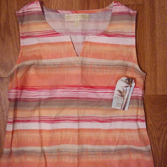 NWT Paradise Shores Sleeveless Dress. - Picture 2 of 3