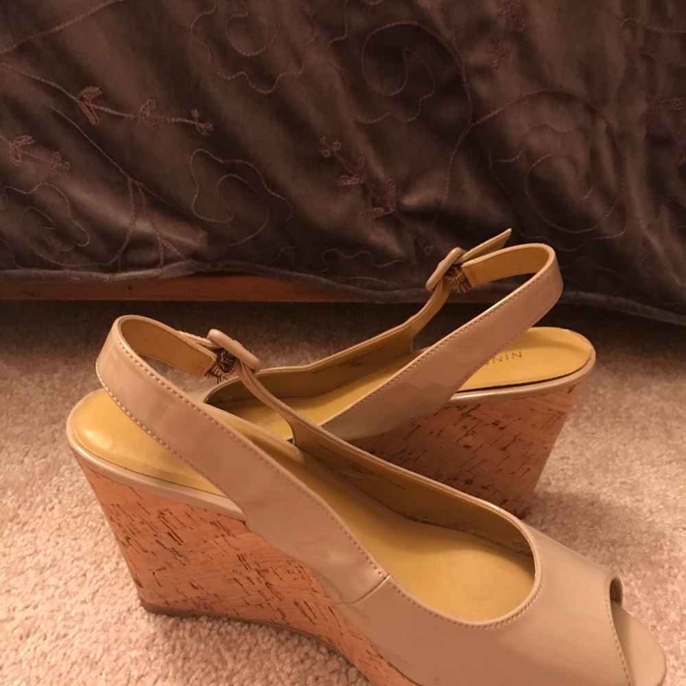 NINE WEST wedge heels