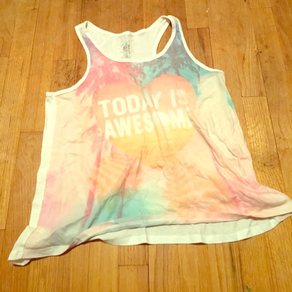 Cotton graphic tank