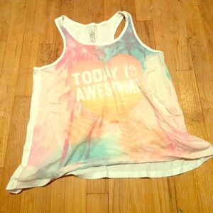 Cotton graphic tank