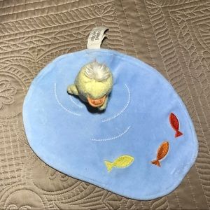 APPLE PARK Baby Finger Puppet Rattle Blankie