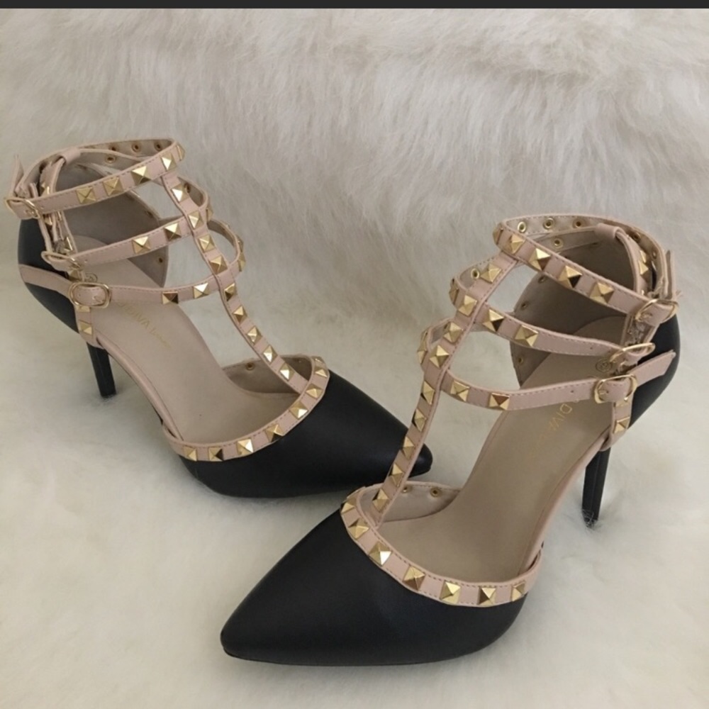 Rockstud Heels