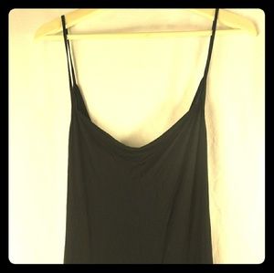 James Perse Spaghetti Strap Dress Jersey Knit SZ 2