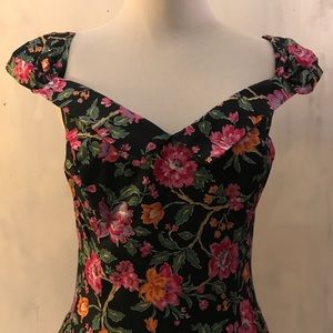 Vintage 70s St Simon dress