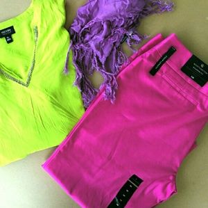 Worthington Modern Fit Cropped Pants