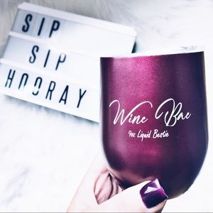 9 oz Insulated wine tumbler