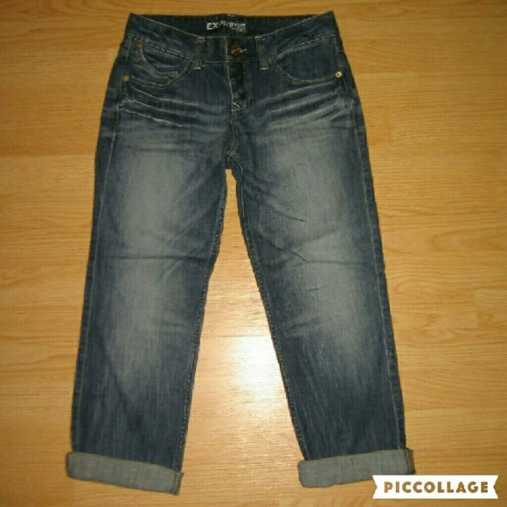 ⏳GONE JUNE 30⏳ Express Boyfriend jeans