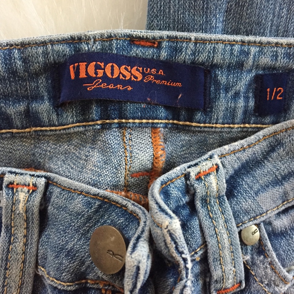 💞 Premium ViGoss Jeans cute and unique detailing!