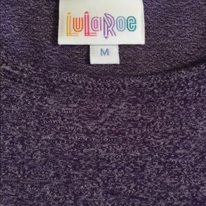 LuLaRoe Irma - Heathered Purple - Size: Med