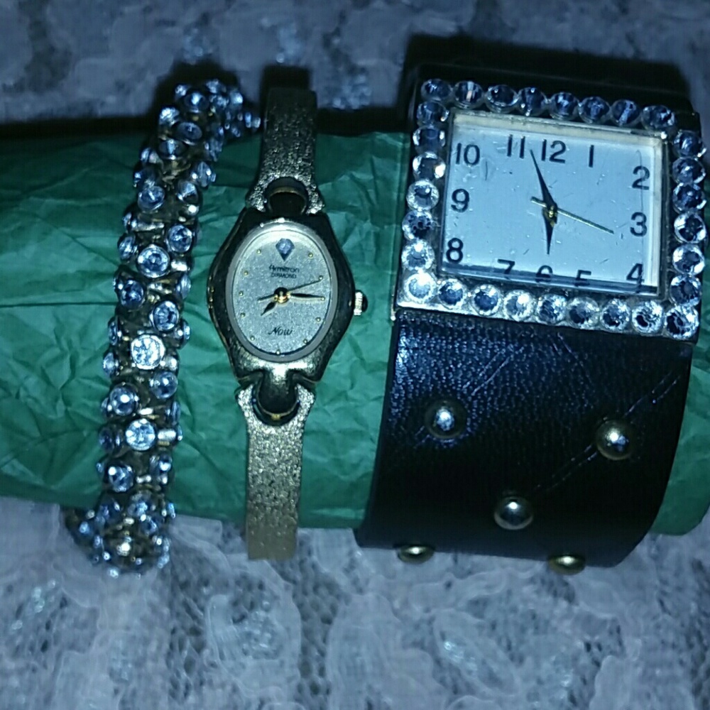 3/$25 Cuff Bracelet Watch