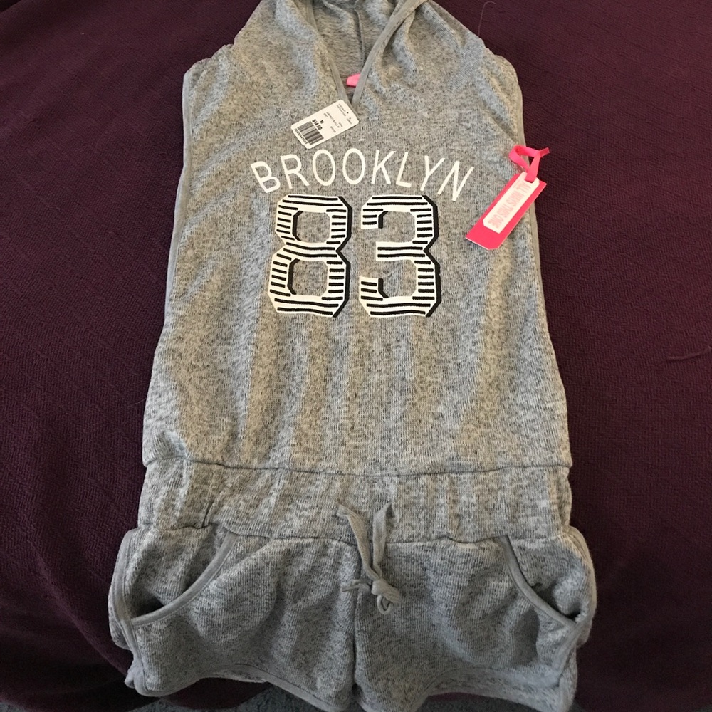 Gray Brooklyn Jumpsuit