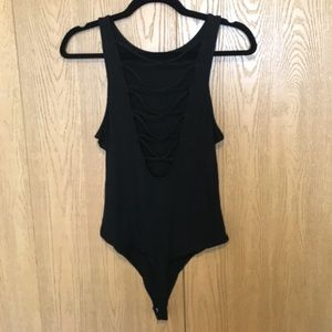 PINK Victoria's Secret strappy back body suit