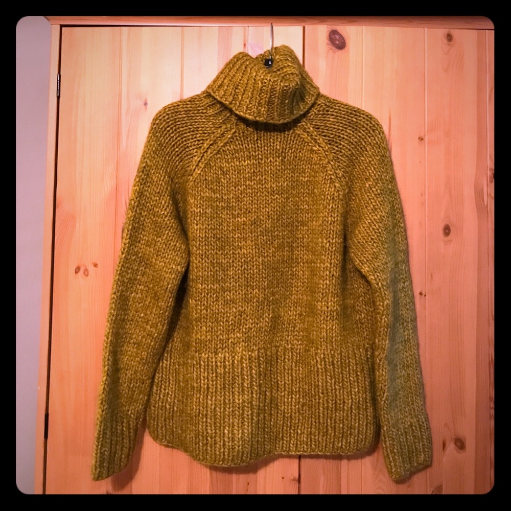Madewell Handknit Cozy Turtleneck Sweater