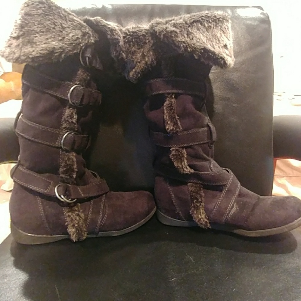 Knee high boots