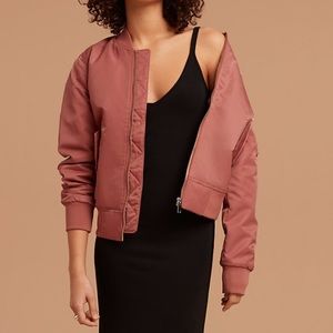 New without tags Aritzia bomber jacket