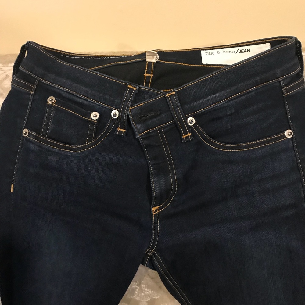 Rag&bone/ JEAN skinny stretch jeans BEDFORD