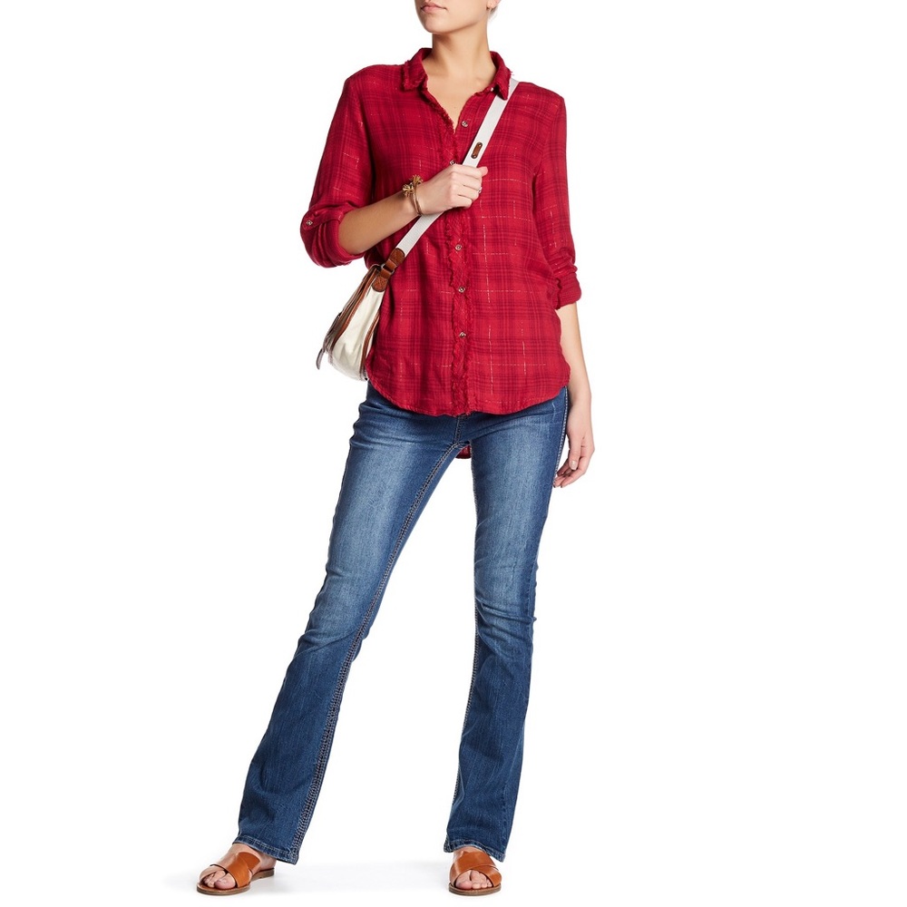 Seven7 denim boot cut jeans