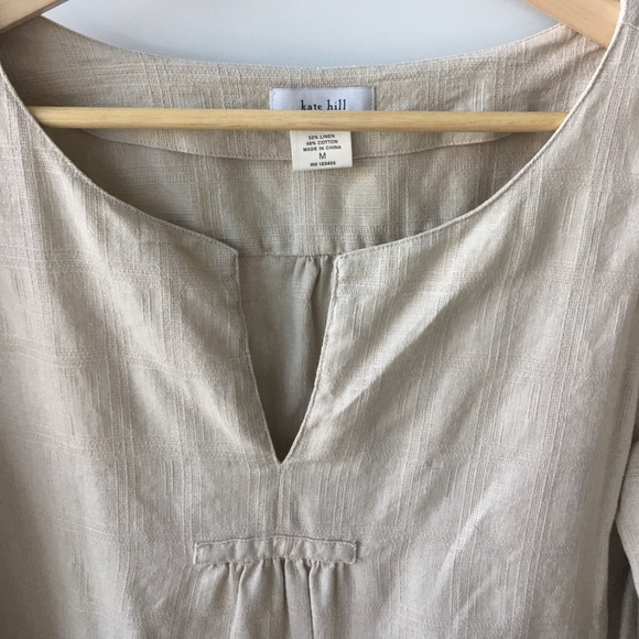 Kate Hill Linen Top - Picture 2 of 3