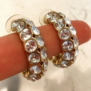 Christian Dior Gold Earrings