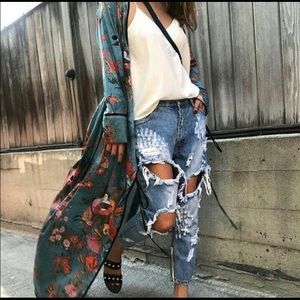 Beautiful Floral Kimono