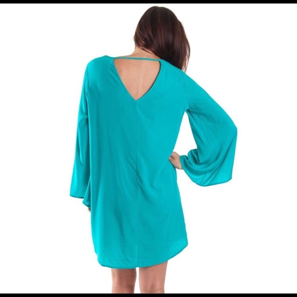 🦋Turquoise dress or tunic!!! - Picture 2 of 2