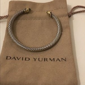 💯Authentic David Yurman cable bracelet - peridot
