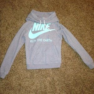 Nike cowl neck hoodie sweatshirt
