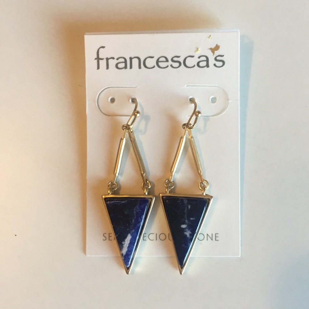 Triangle Dangle Earrings