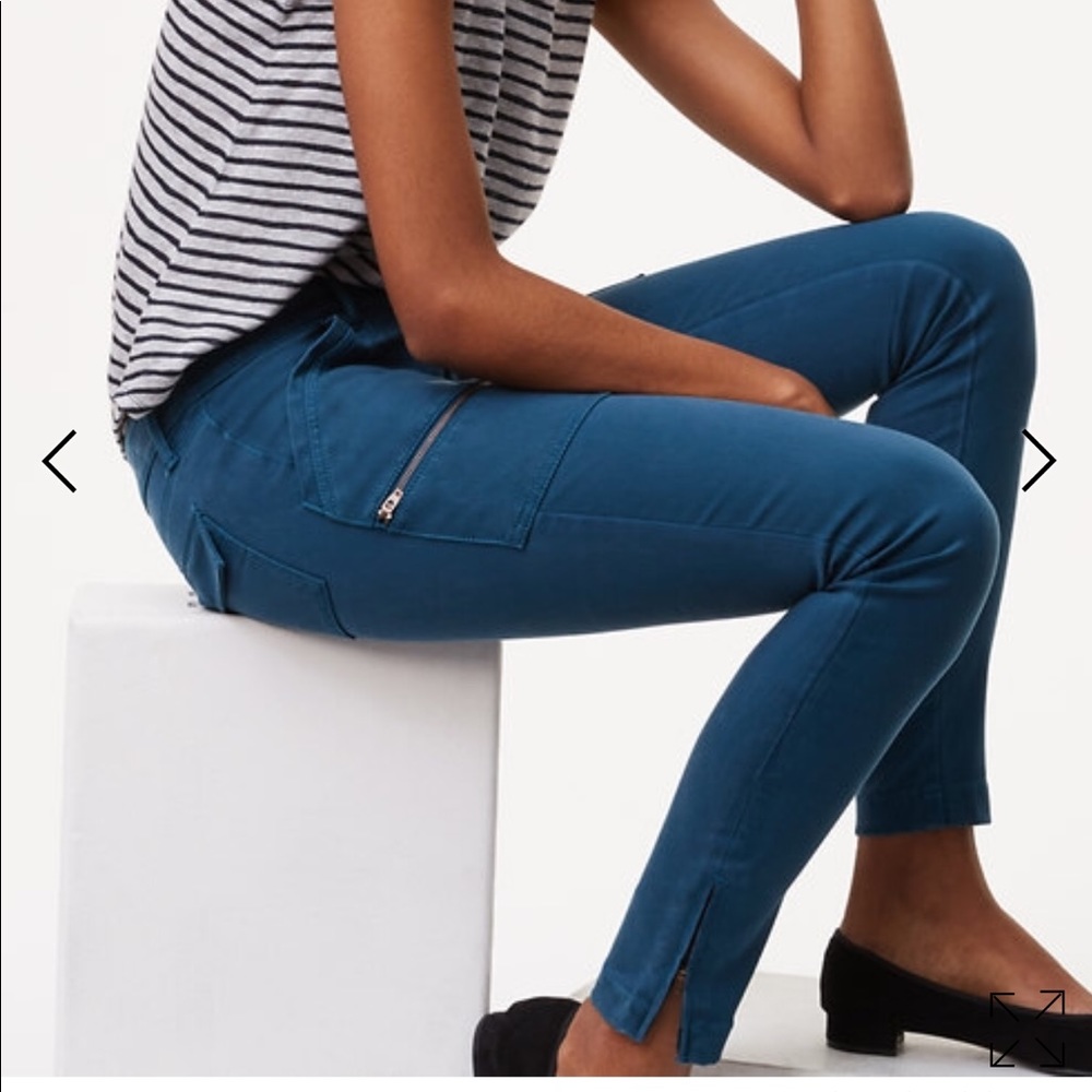 Zip Skinny Utility Pants in Marisa Fit