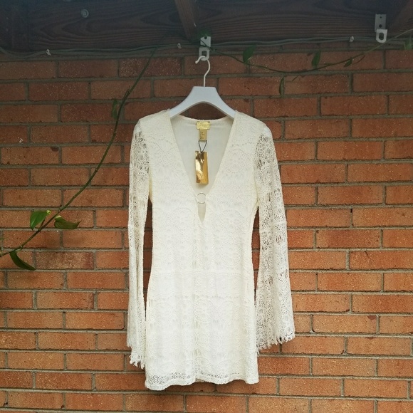 LONG SLEEVE LACE DRESS *NWT* - Picture 2 of 3