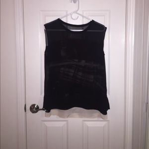 ALLSAINTS sheer sleeveless top ALLSAINTS sheer sleeveless top