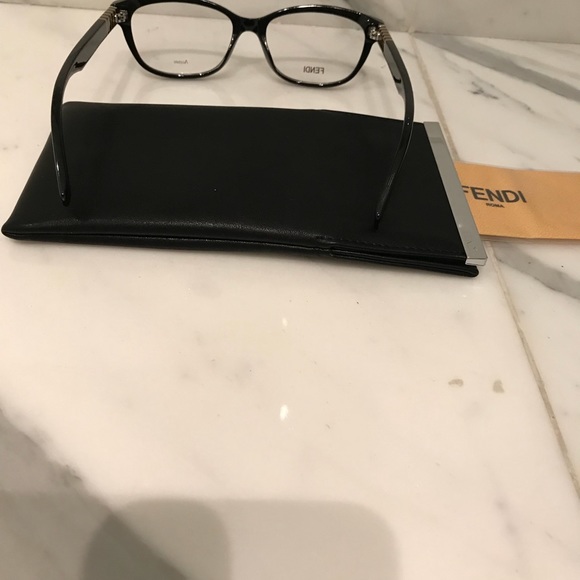 Brand New Fendi Eyeglasses w/Fendi Pouch & Cloth - Picture 5 of 7