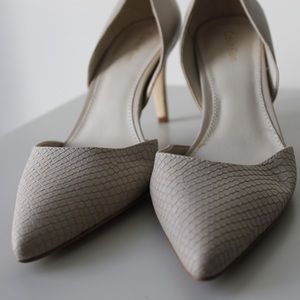 Snake Skin Nude Calvin Klein Heels Snake Skin Nude Calvin Klein Heels