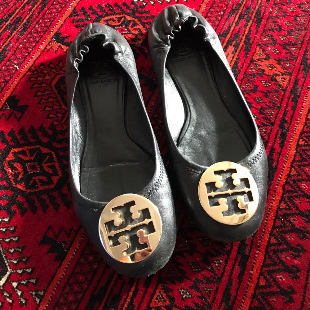 Tory burch reva flat