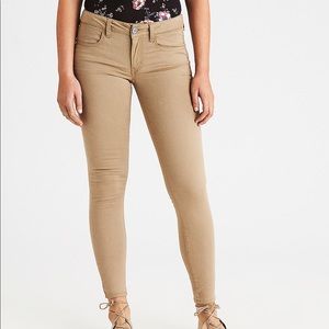 American Eagle Khaki Jeggings