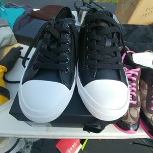 Womens Leather Coach Shoes NWOT