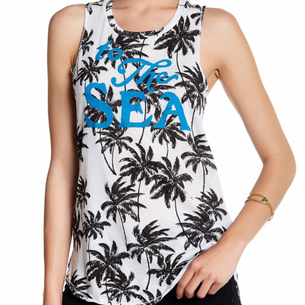 Sundry To the Sea Palm Tree Tank