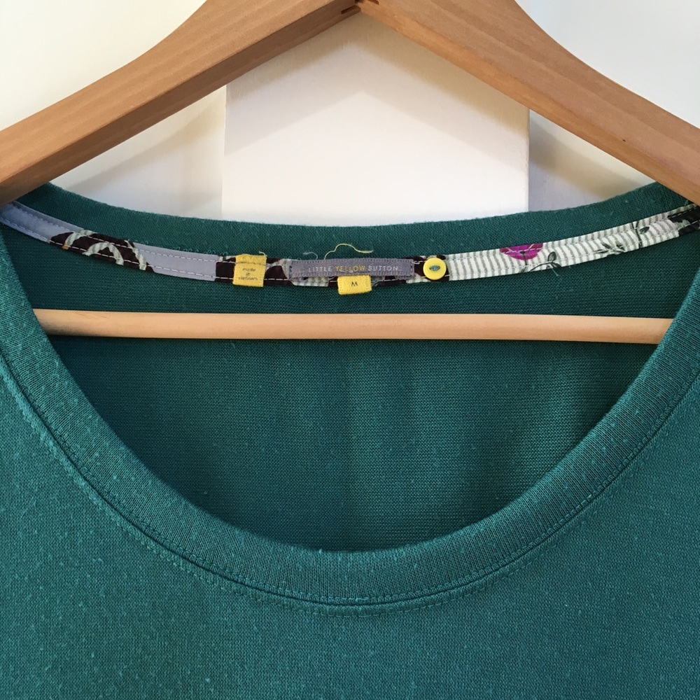 Anthropologies Yellow Button Tunic - Picture 2 of 4