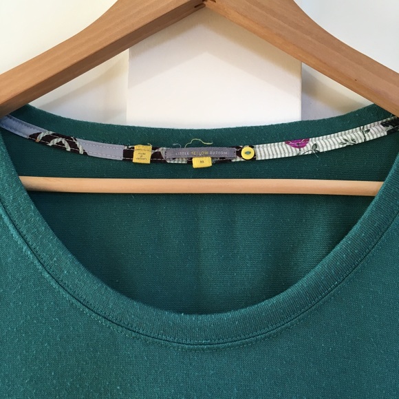 Anthropologies Yellow Button Tunic - Picture 2 of 4