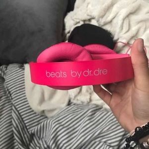 Hot Pink Solo Beats by Dr. Dre
