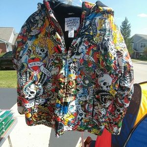 Women's Ed Hardy Puffer Jacket