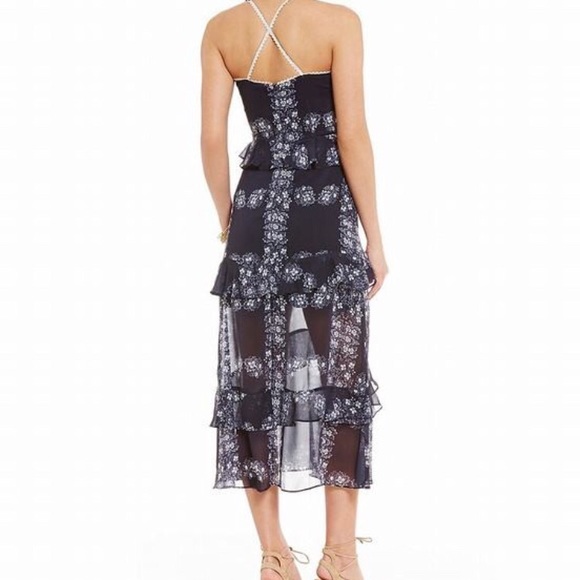 Gianni Bini Ruffle Maxi Dress - Picture 2 of 5