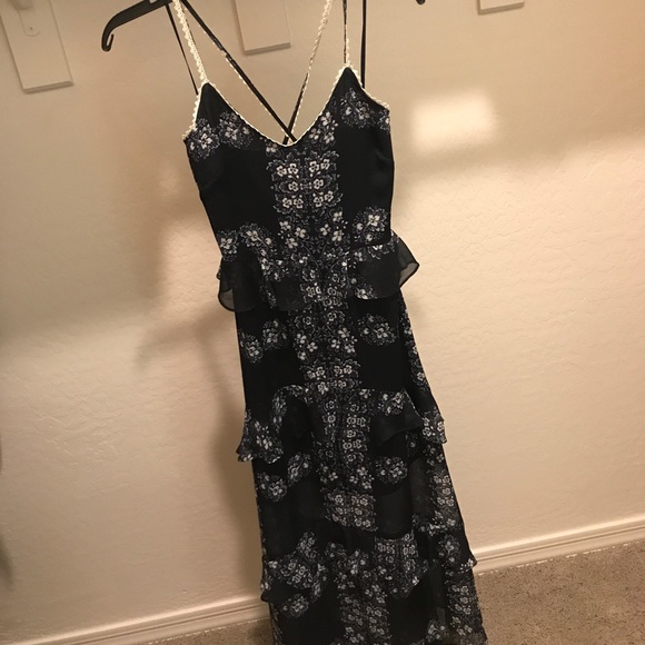 Gianni Bini Ruffle Maxi Dress - Picture 4 of 5