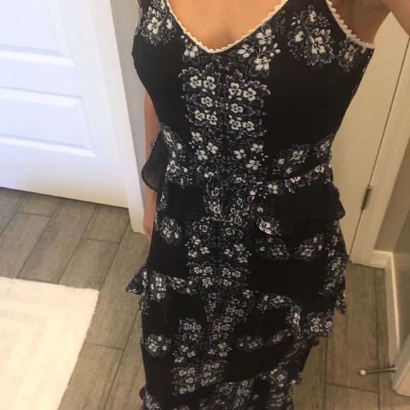 Gianni Bini Ruffle Maxi Dress - Picture 3 of 5