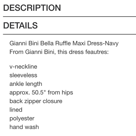 Gianni Bini Ruffle Maxi Dress - Picture 5 of 5