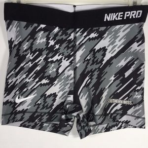 Southern Miss Golden Eagles Nike Pro Shorts